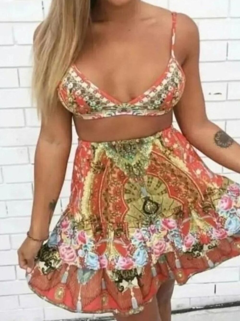 Camilla Cameos Dance Skirt Size XS-Small